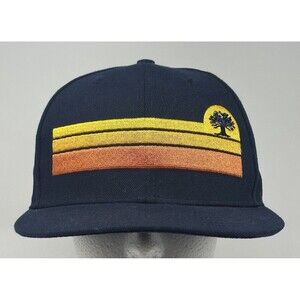 New Era 2021 PGA Championship SnapBack Hat Golf Navy Striped Cap Summer OSFM